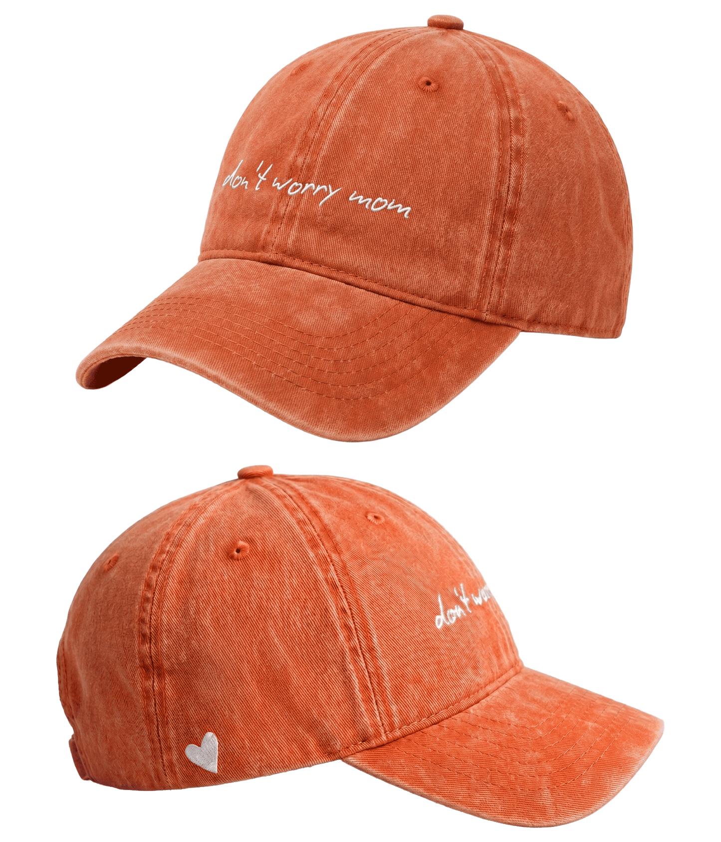 Heart Washed Denim Cap